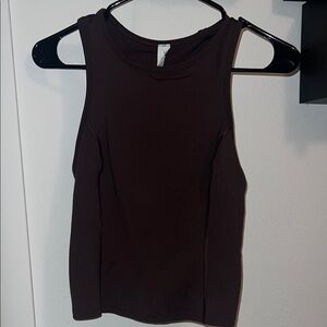 Lululemon Sleeveless Brown Tank Top in good used condition